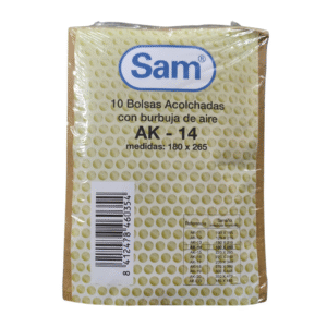 Bolsa acolchada 150x215 nº 13 kraft natural Paquete de 10 unidades