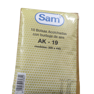 Bolsa acolchada 300x445 nº 19 kraft natural Paquete de 10 unidades