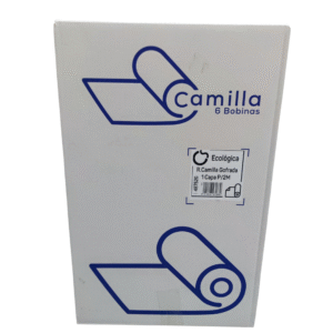 Bobina papel camilla 60cm x 70 metros 1H precorte 2M