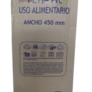 Bobina film pvc 8½ µ transparente estuche 45x250