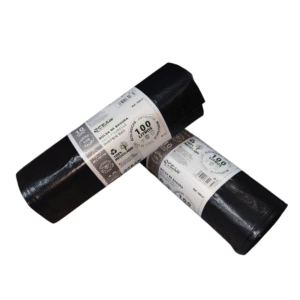 Rollo 10 bolsas basura 85x105 G.170 100 LITROS color negro