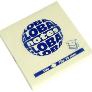 Taco 100 notas Global Notes en Z 75x75 Paquete de 12 unidades