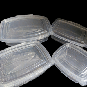 Envase con tapa bisagra microondas ref: 1500-T - 50 UNID C8