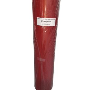 Bobina 62 cms eco-kraft verjurado 60 grs m² rojo ref. 2028
